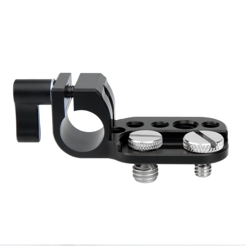 NICEYRIG Mini Mounting Plate with 15mm Rod Clamp for Monitor EVF Transmitter Receiver to 15mm Rod - 166 - Image 4